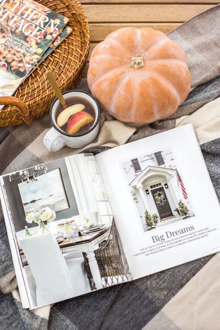 Southern Cottage Magazine Spread