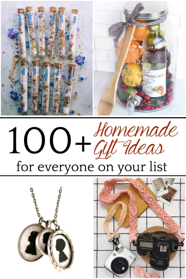 100 DIY Christmas Gift Ideas for Everyone on Your List