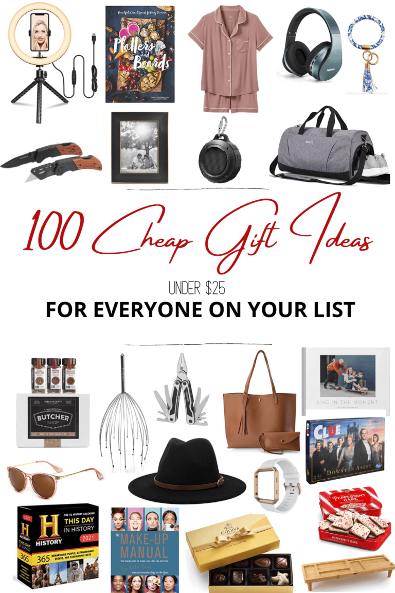 100 Best Cheap Gift Ideas for Christmas