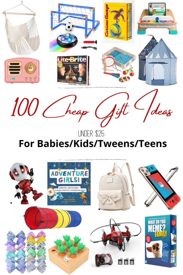 100 Best Cheap Gifts for Kids Babies and Teens for Christmas