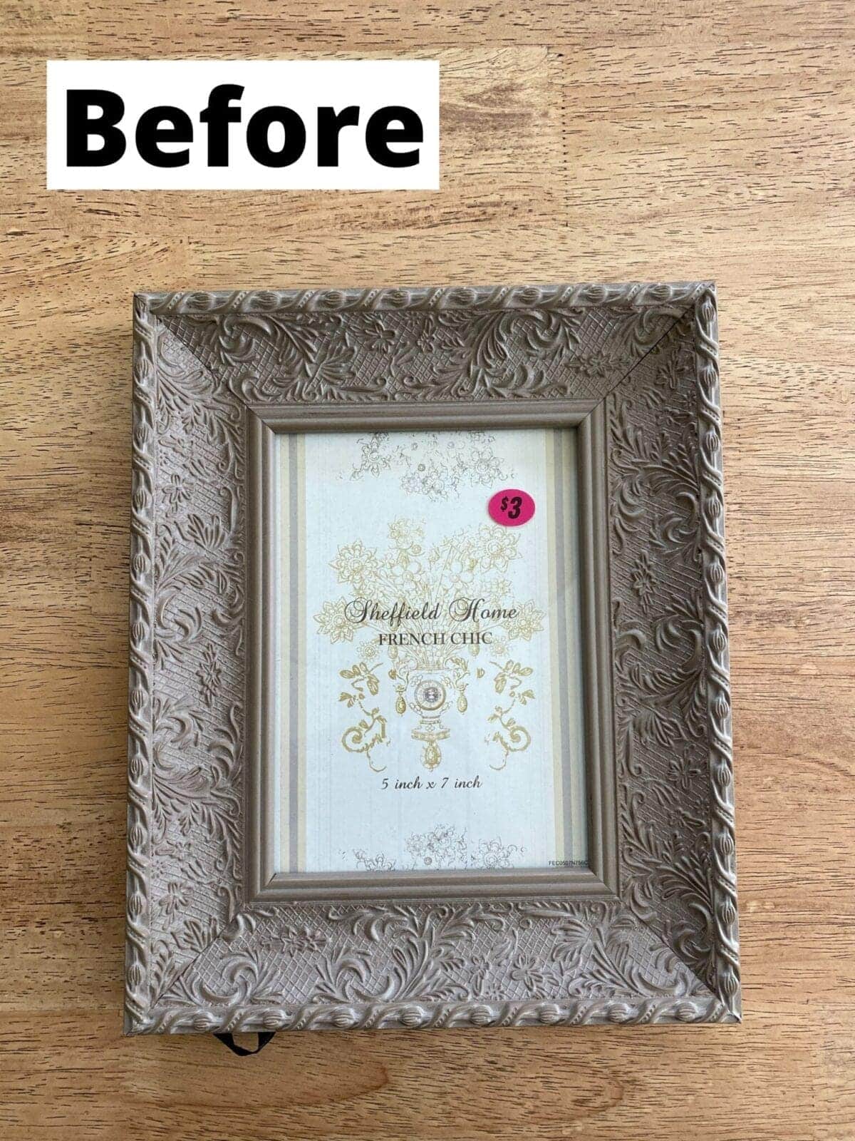 thrifted picture frame