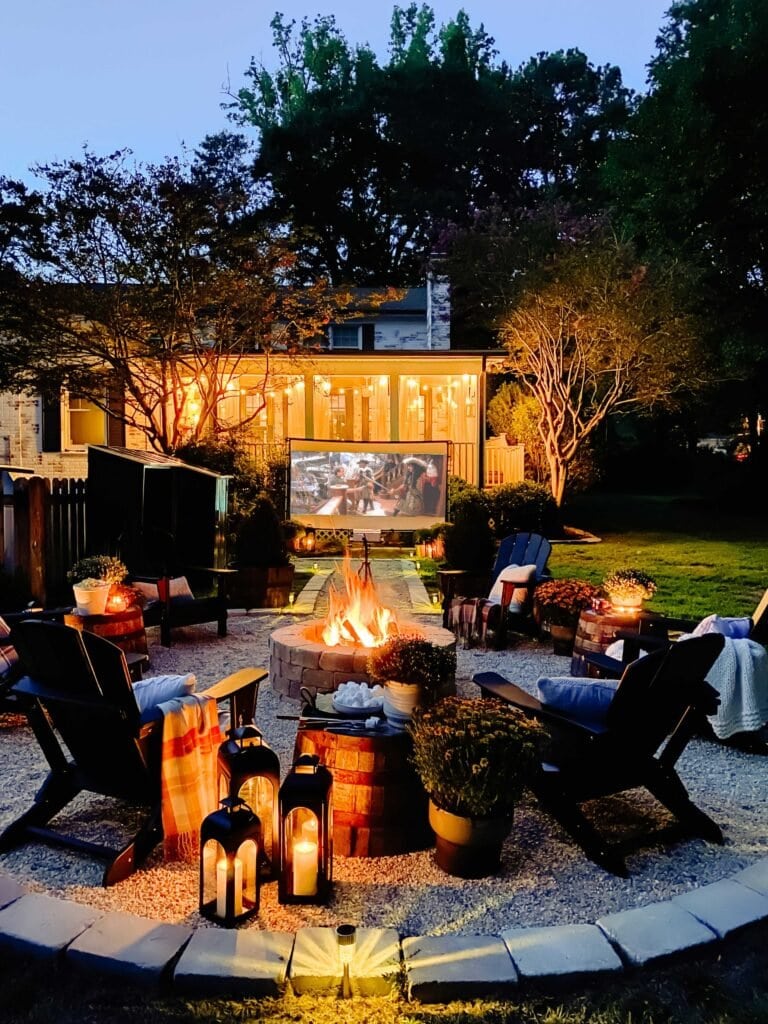 8 Fall Decor Fire Pit Ideas for a Cozy Backyard Party
