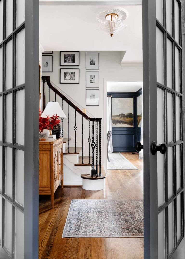 Old Meets New Foyer Ideas & Reveal