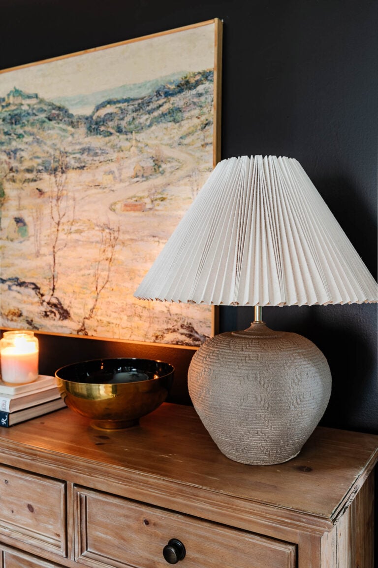 DIY Rustic Table Lamp Makeover & Inexpensive Designer Dupe Lamps