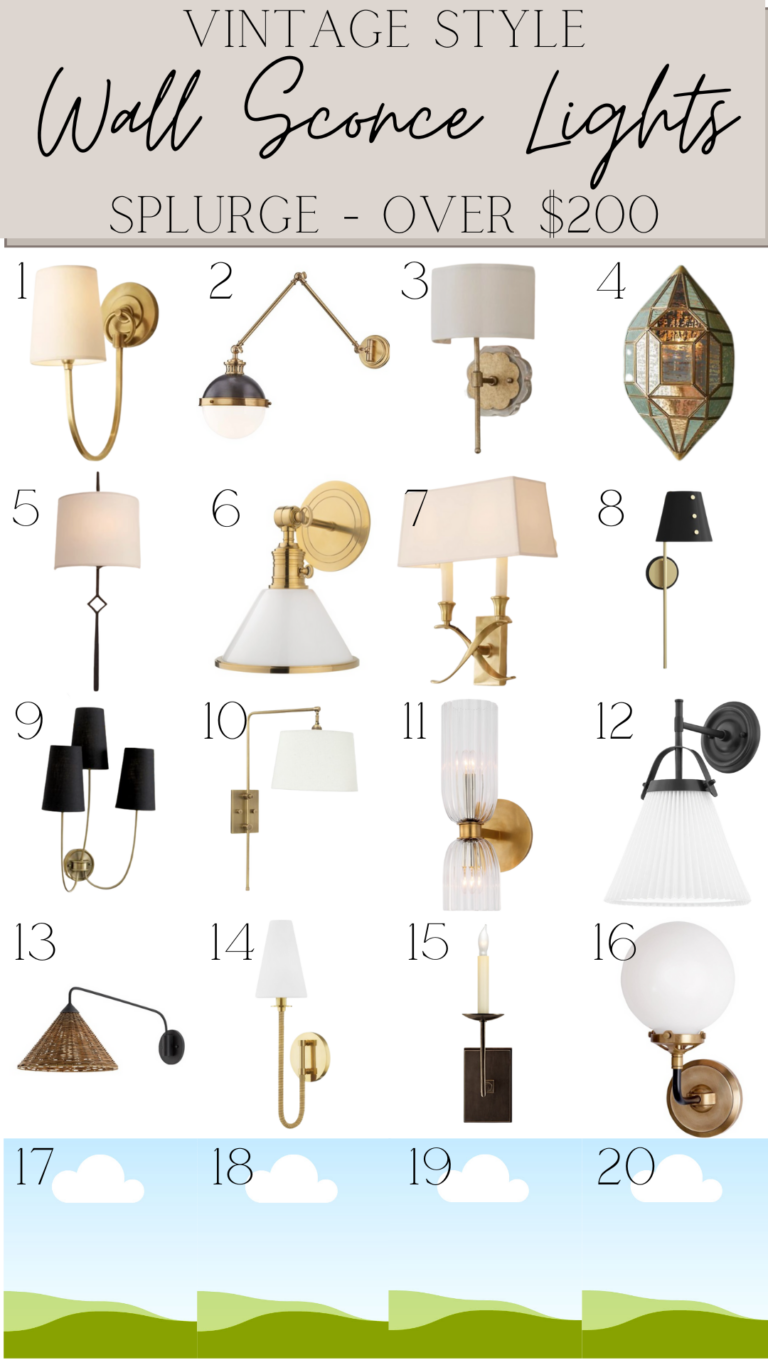 The Best Vintage Wall Sconces for All Budgets in Every Room