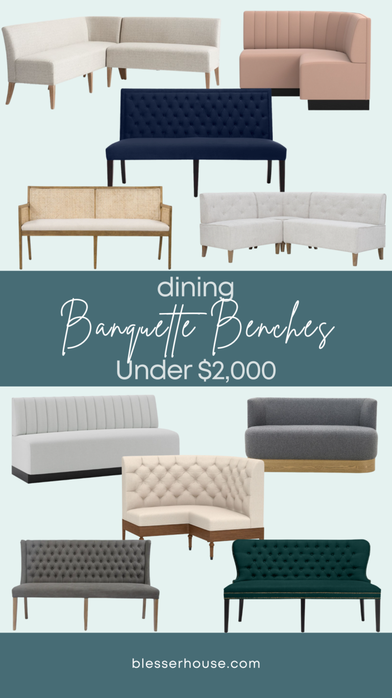 Gorgeous Banquette Bench Seating for All Budgets