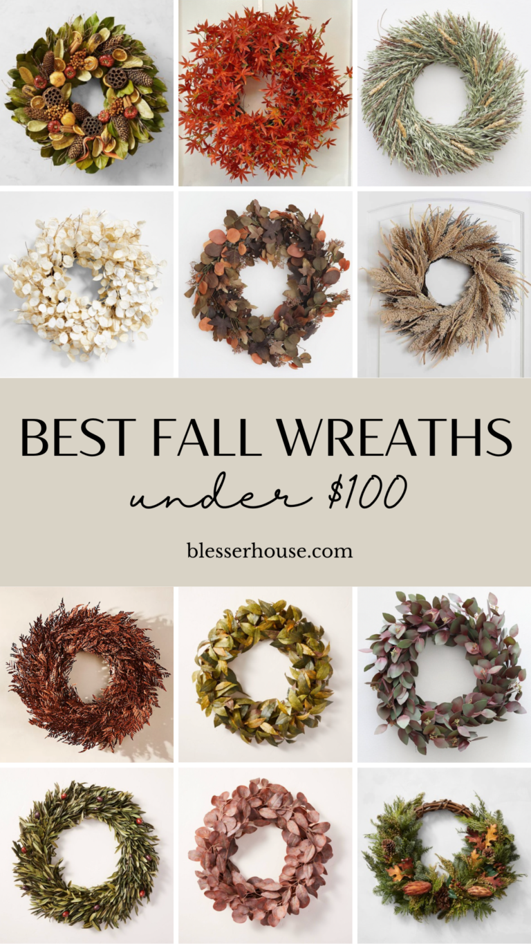 20 Best Fall Wreaths for Under $100