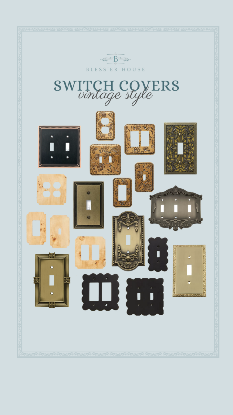 Vintage Light Switch Covers to Add Character to Any Room