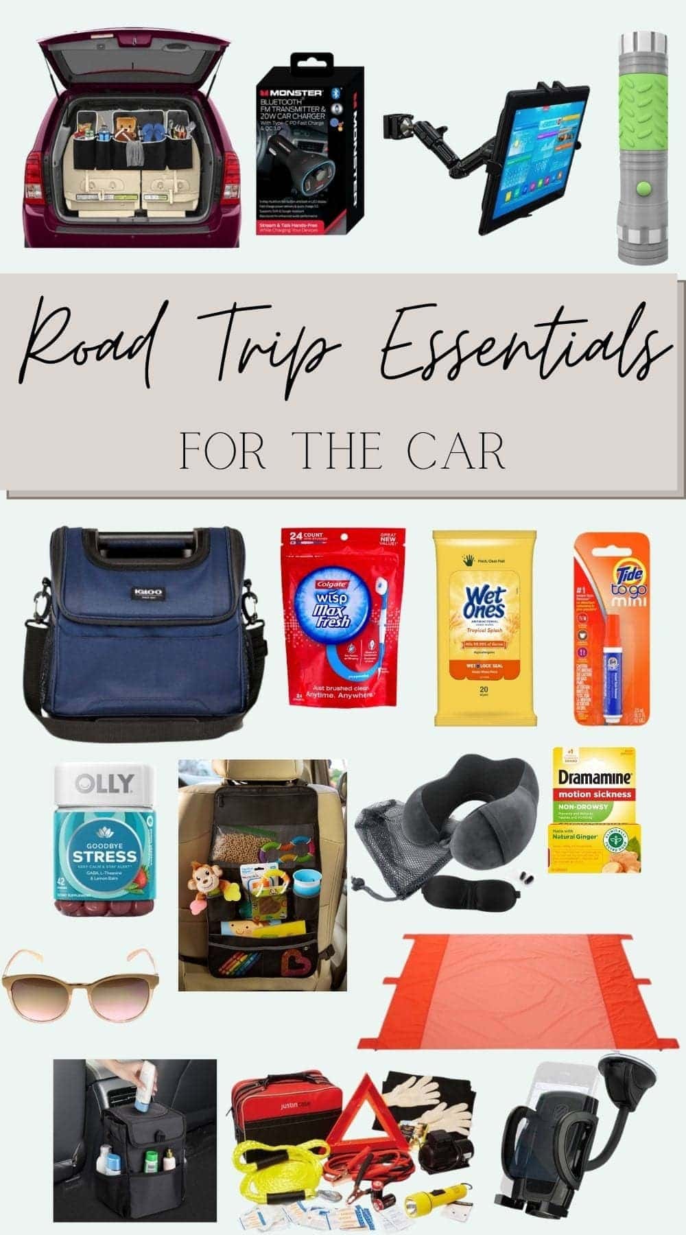 Road trip essentials for the car